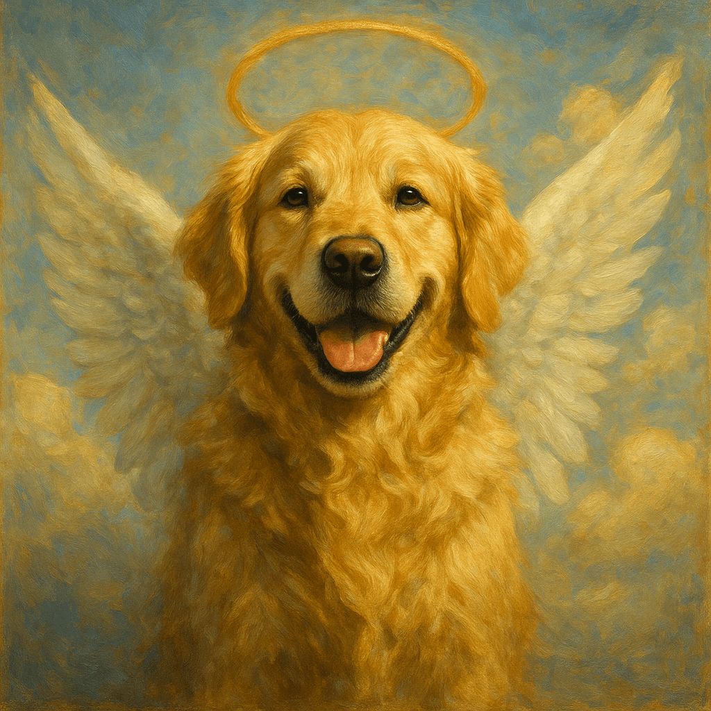 Memorial Portrait pet portrait example 1